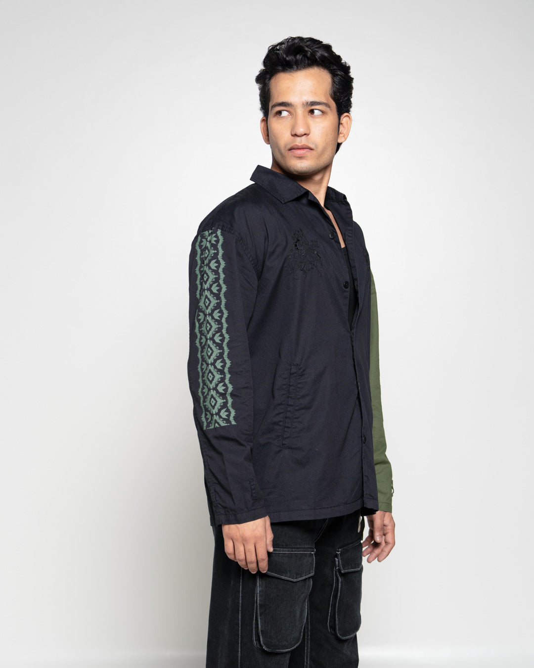 MULTI MOTIF CULTURE SHIRT