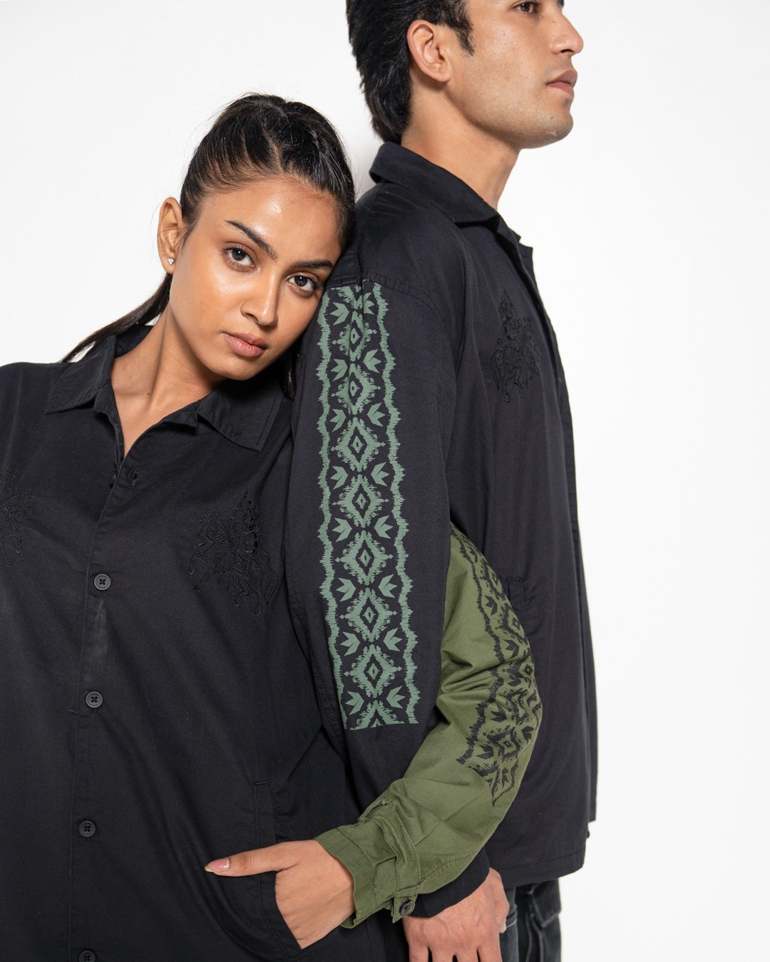 MULTI MOTIF CULTURE SHIRT