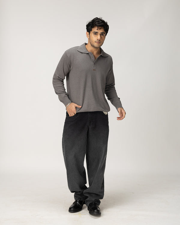 RWDY BAGGY FIT JEANS| JET BLACK