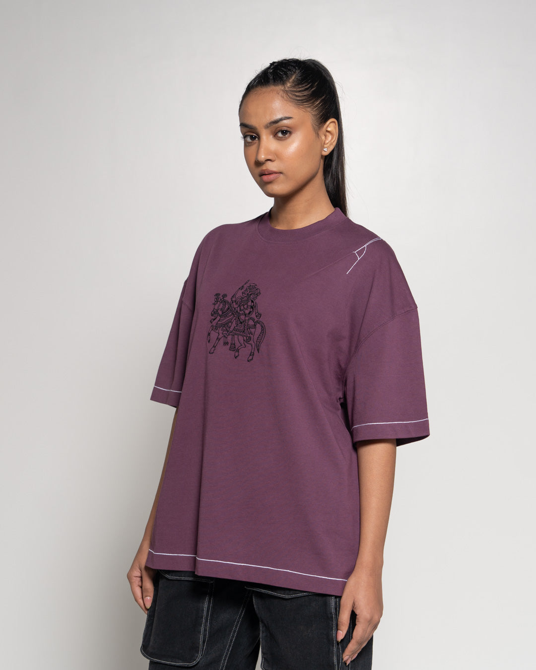 KING MOTIF TEE