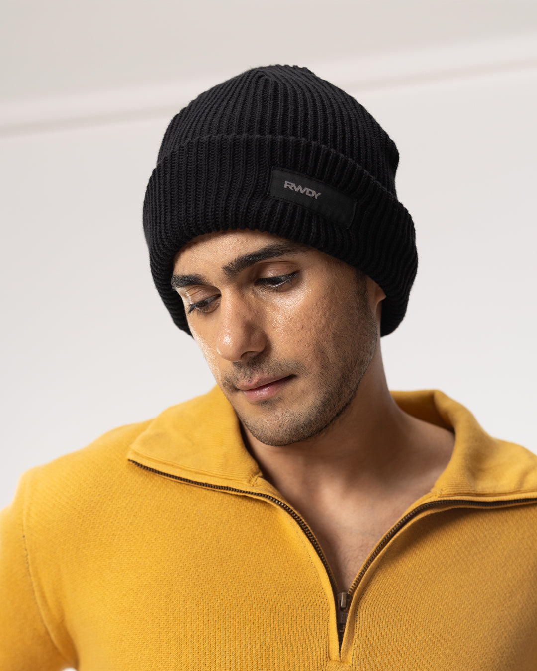 RWDY JET BLACK BEANIE