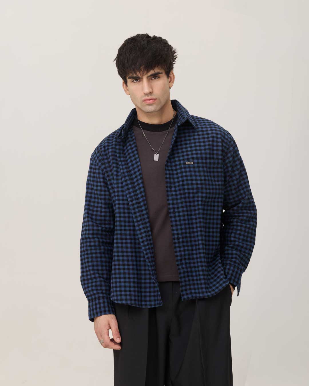 COLD FRONT FLANNEL | ESPRESSO CHECK