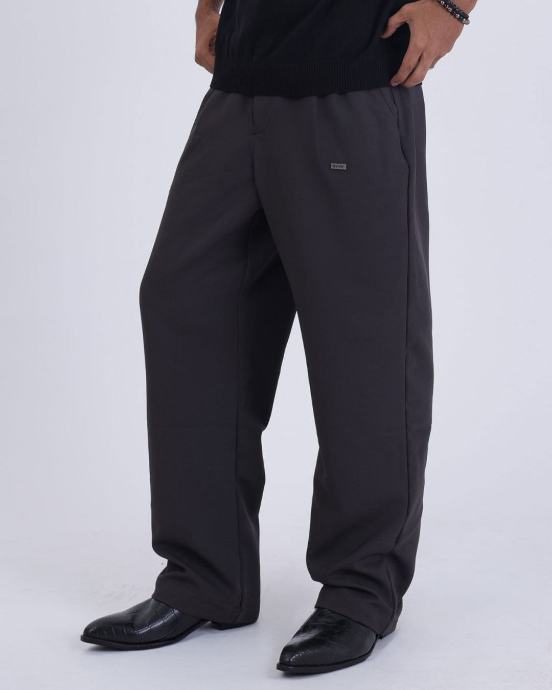 PINTUK PANTS _ DARK GREY