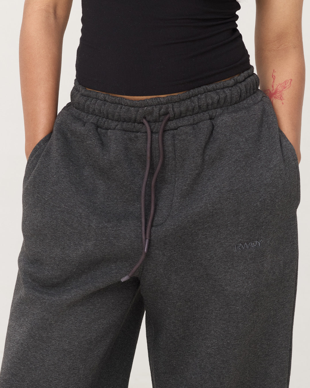 RWDY Off Hours Jogger in Charcoal