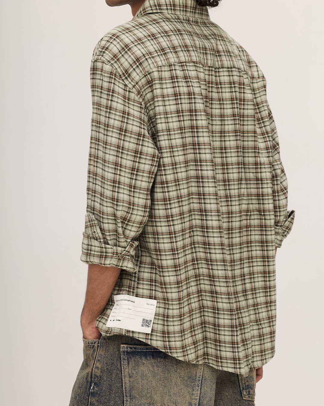 COLD FRONT FLANNEL | SAGE CHECK