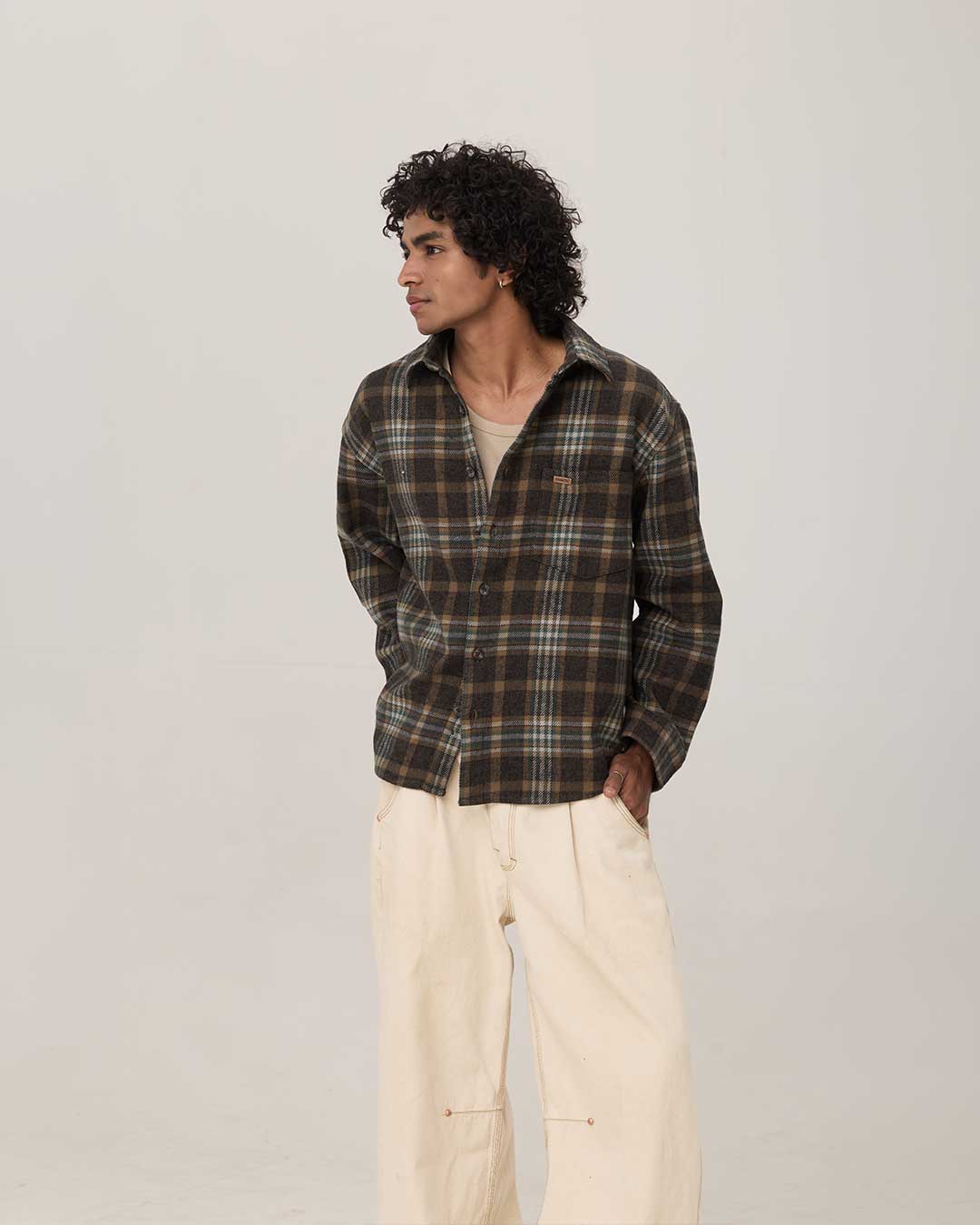 COLD FRONT FLANNEL | FOREST CHECK