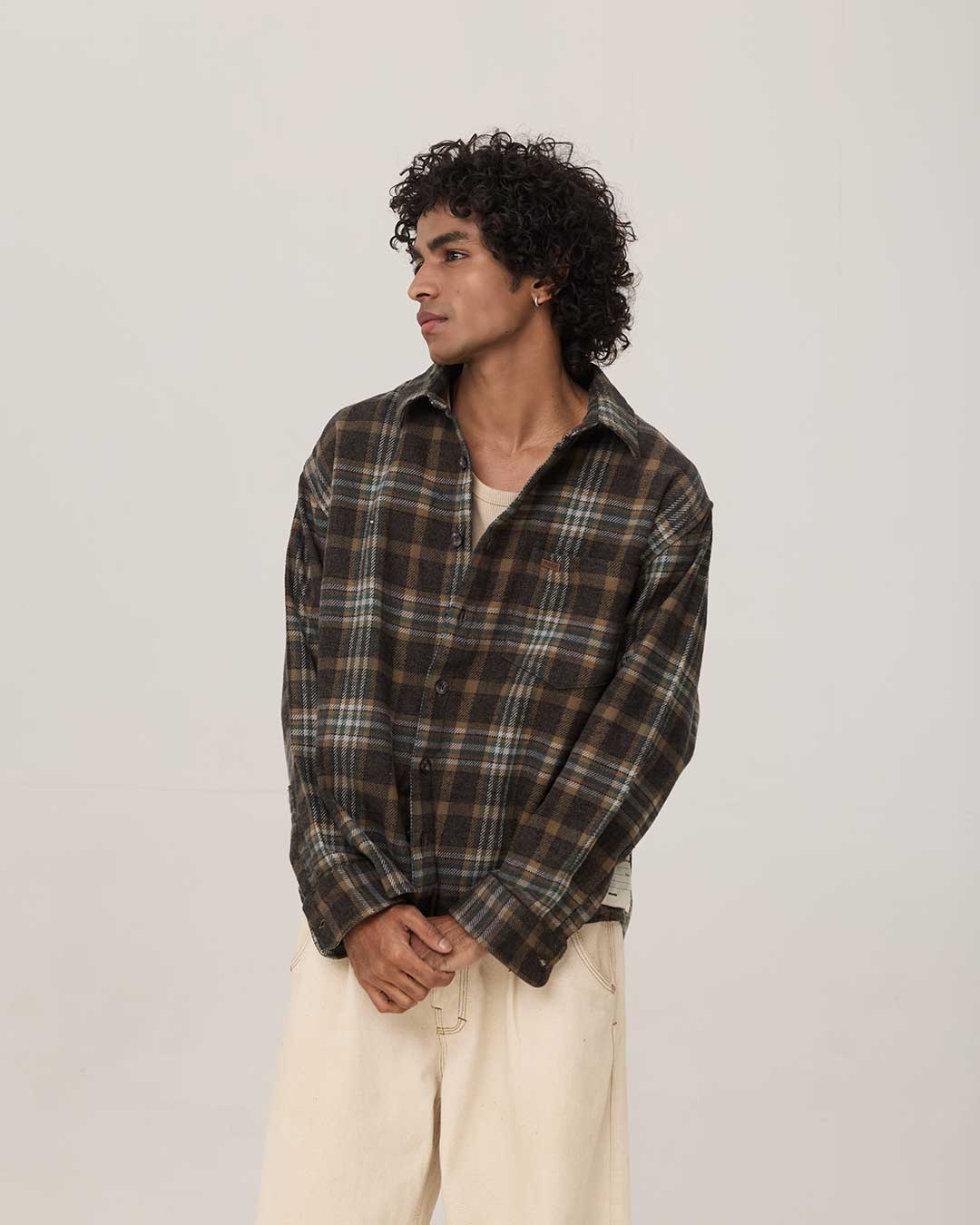 COLD FRONT FLANNEL | FOREST CHECK