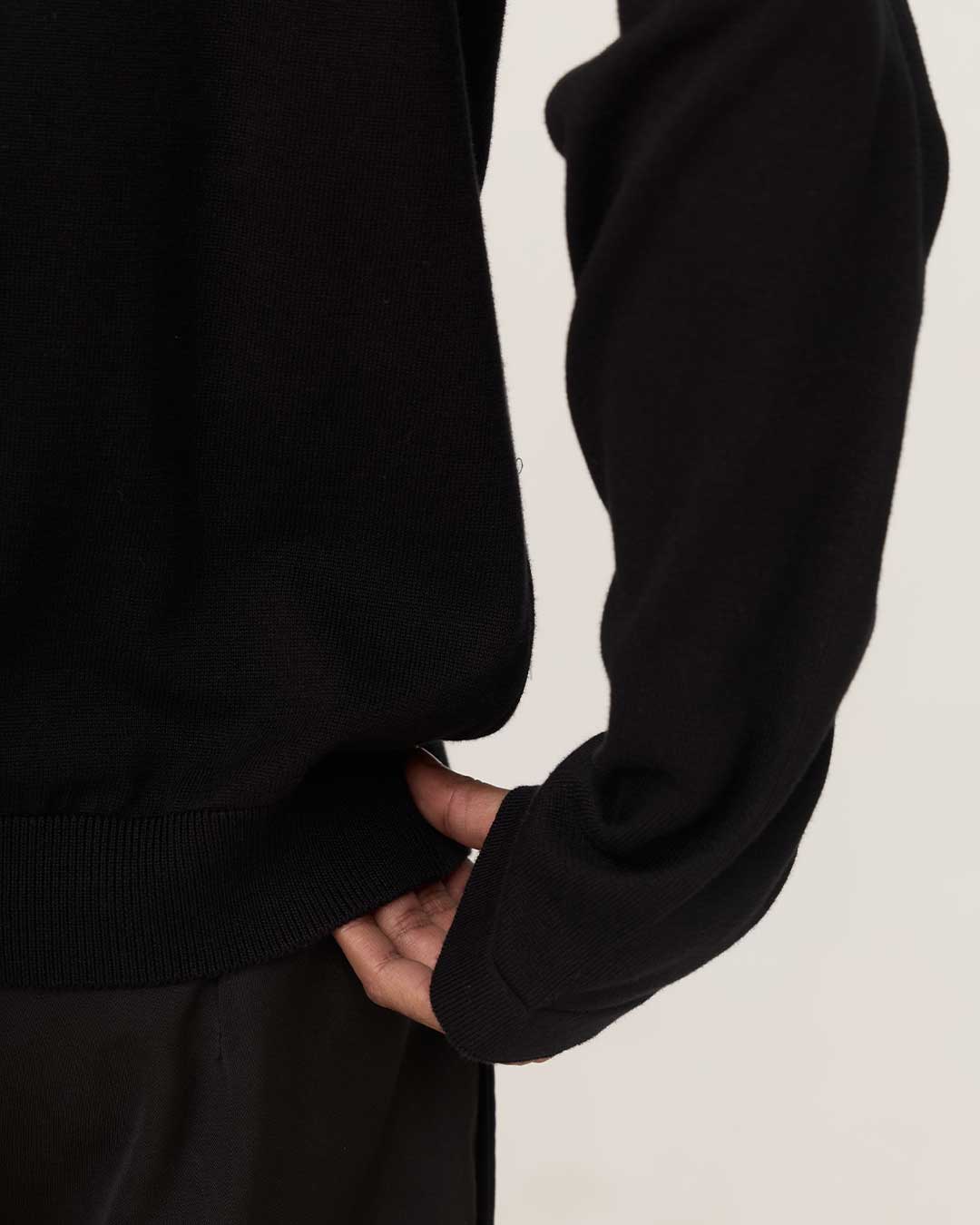RWDY GRAIN HENLEY FULL SLEEVE | FADED BLACK