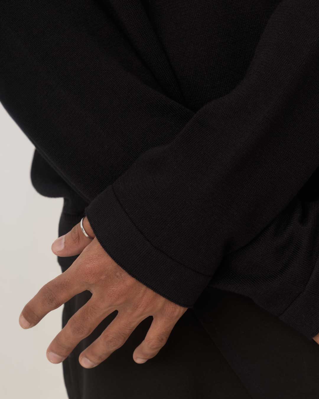 RWDY GRAIN HENLEY FULL SLEEVE | FADED BLACK
