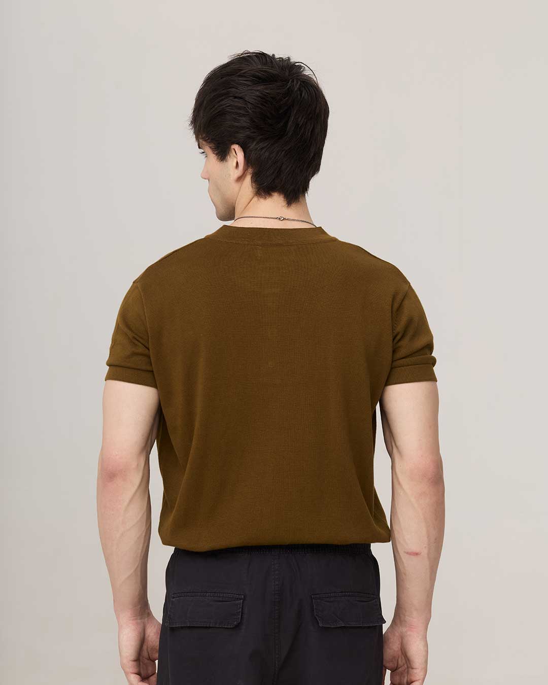 RWDY GRAIN HENLEY TEE | OLIVE DRAB