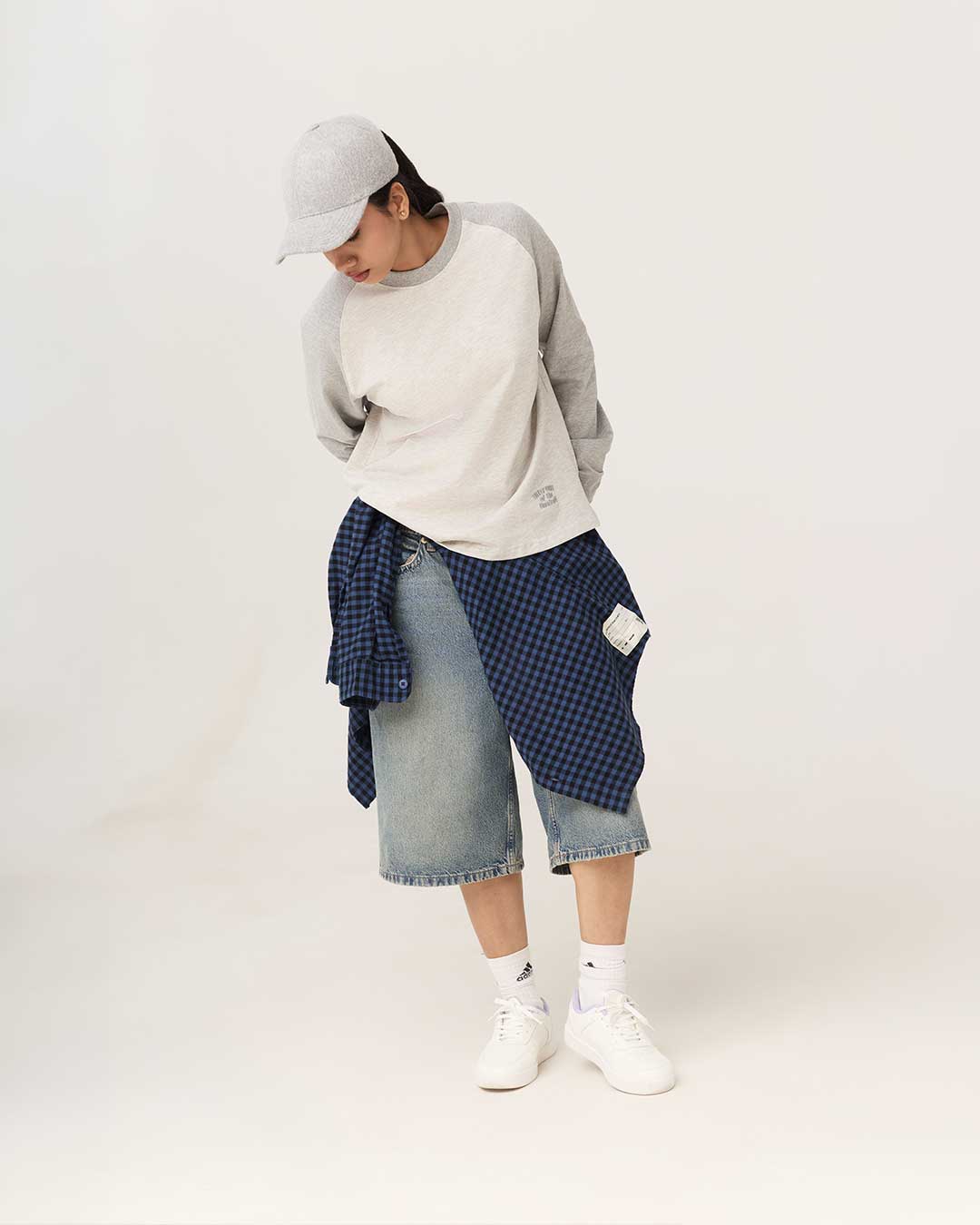 RWDY RAGLAN TEE | ECRU