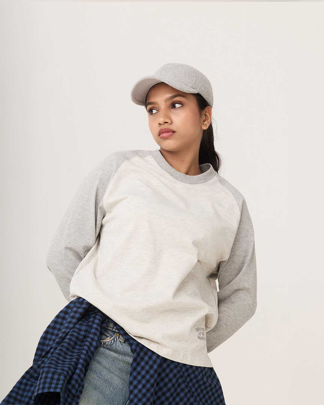 RWDY RAGLAN TEE | ECRU