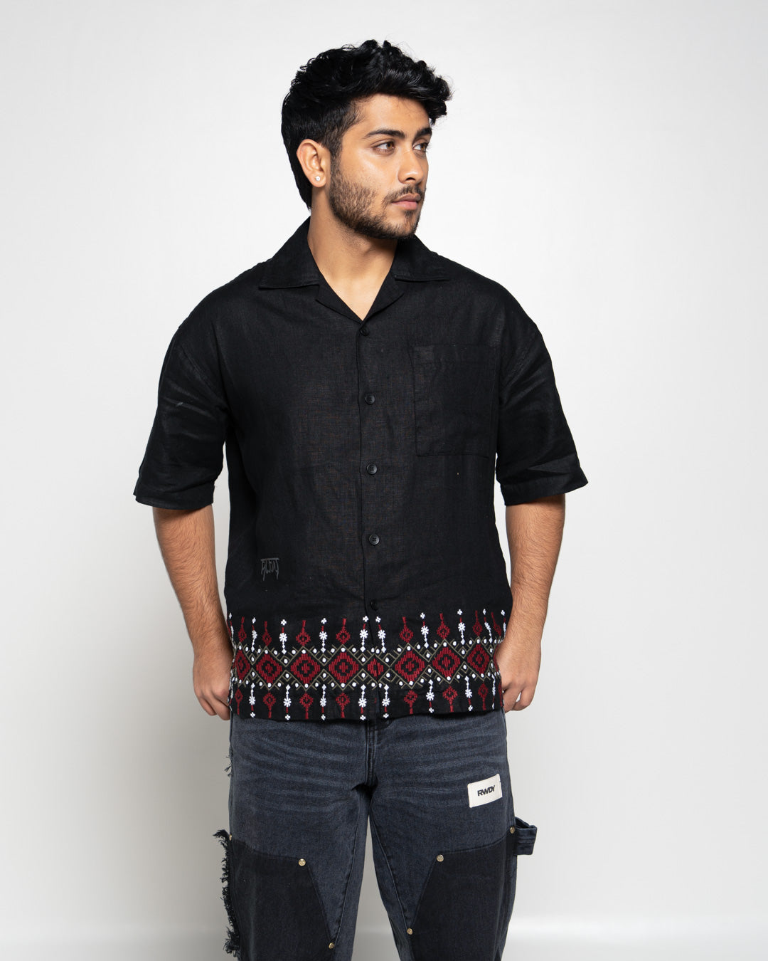 CULTURE EMBROIDERY SHIRT