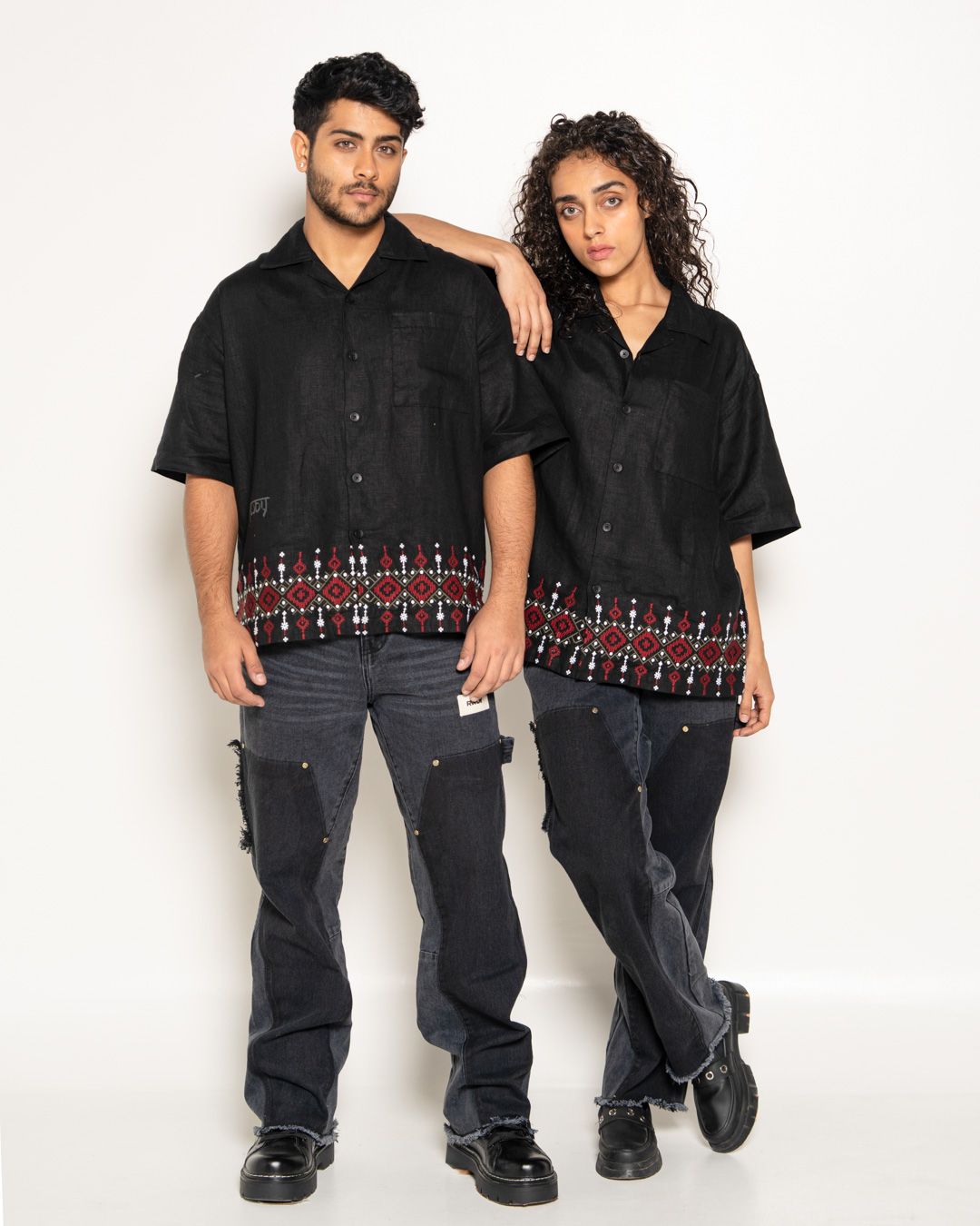 CULTURE EMBROIDERY SHIRT