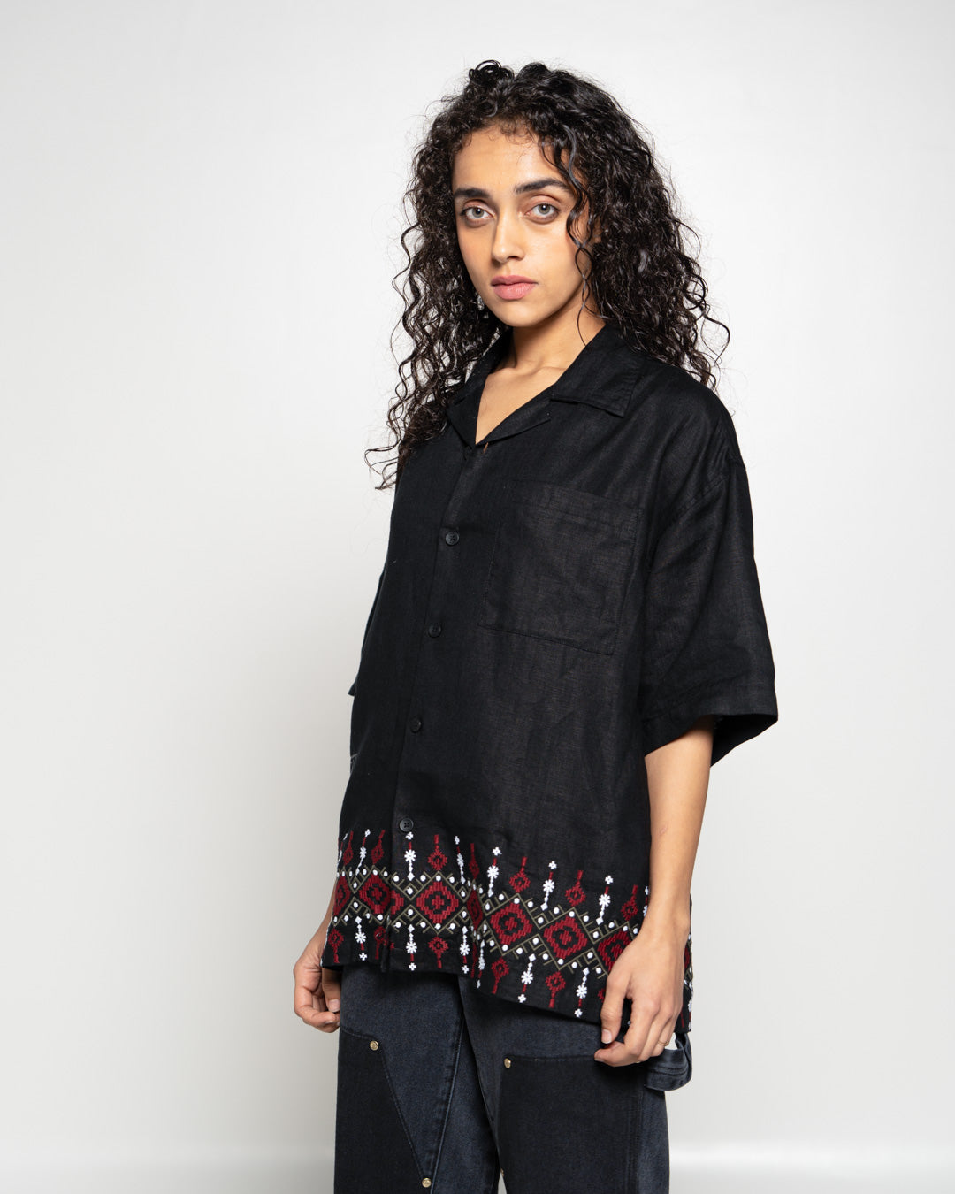 CULTURE EMBROIDERY SHIRT