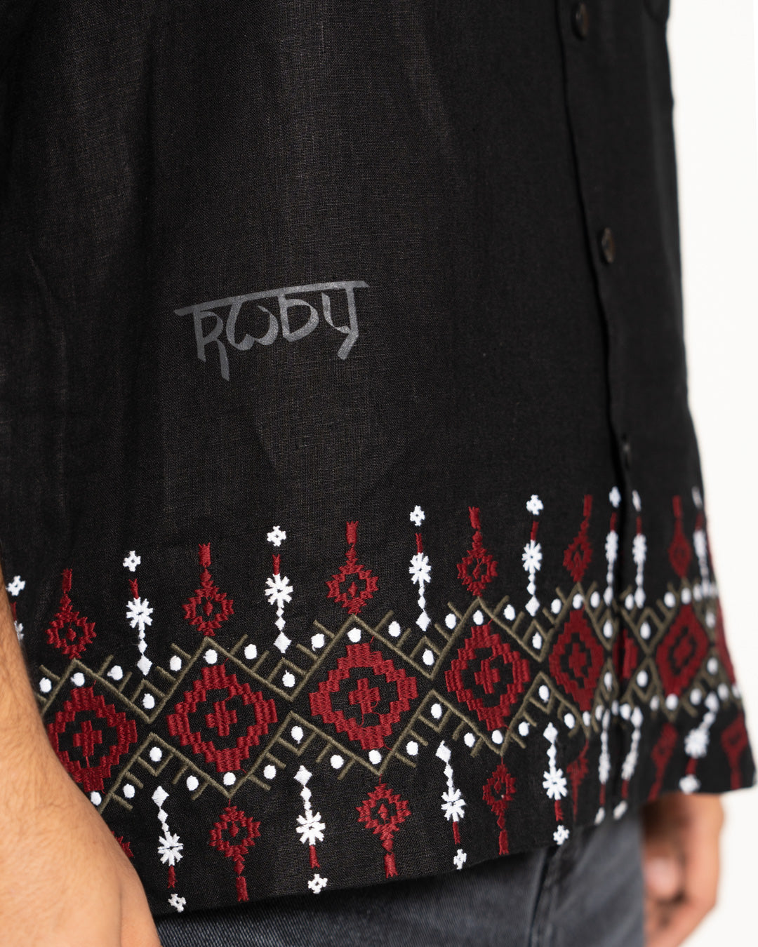 CULTURE EMBROIDERY SHIRT