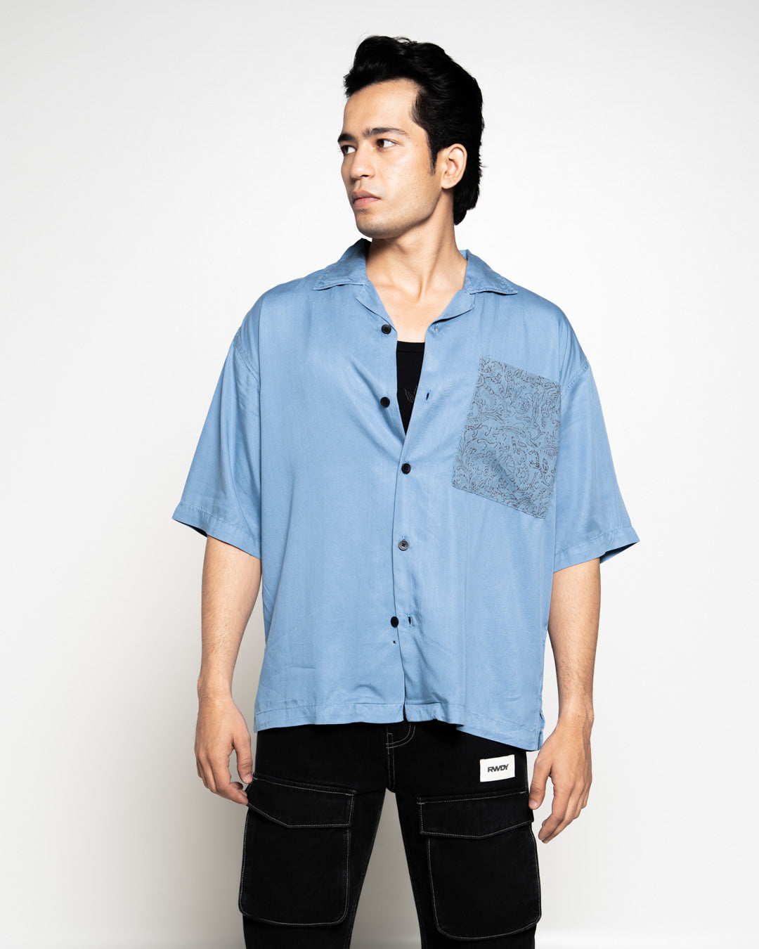 CARVED KING MOTIF SHIRT