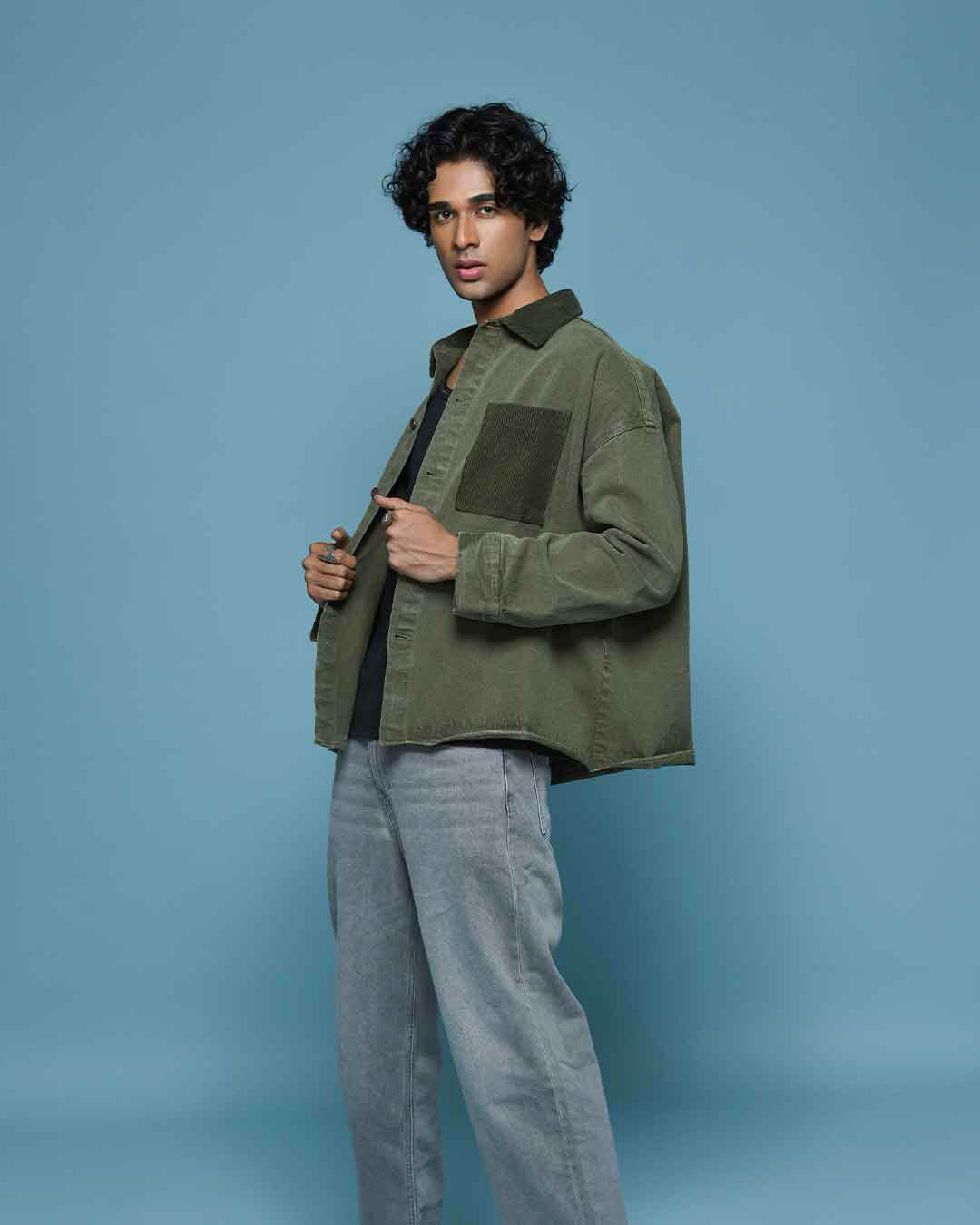 THE RWDY DENIM OVERSHIRT
