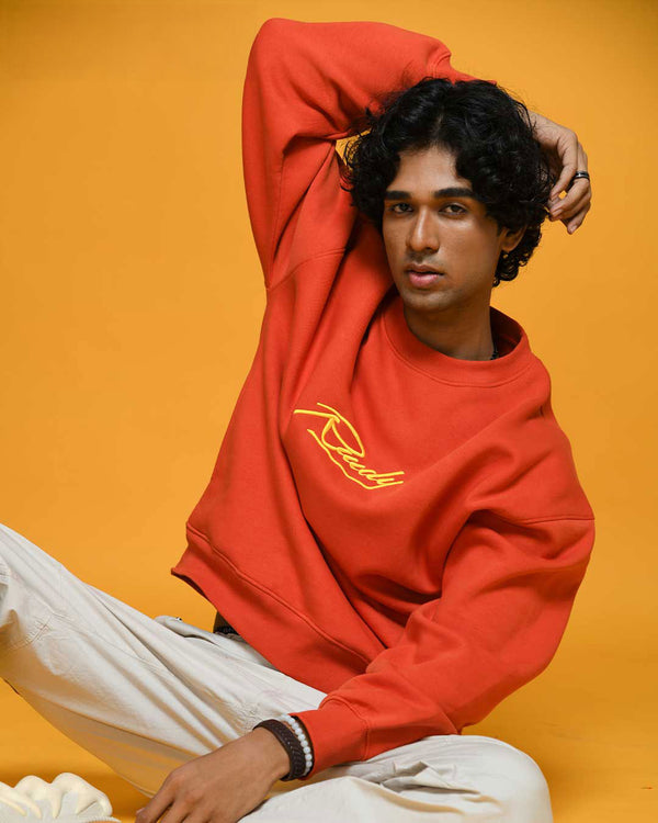 BURNT RED