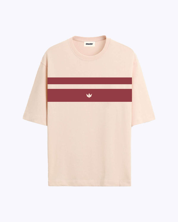 RWDY PANEL TEE in Desert Sand