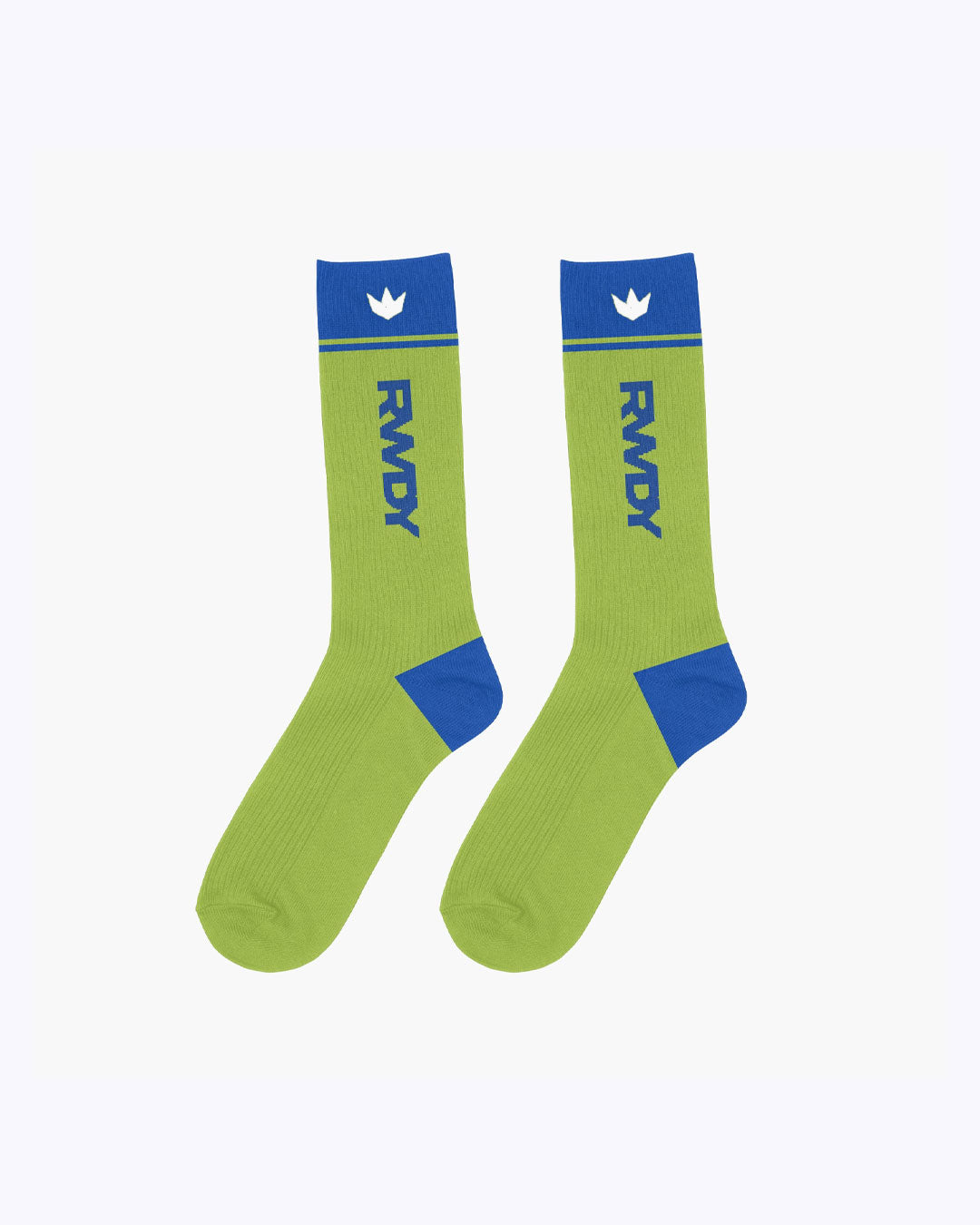 RWDY CREW SOCKS NEON SURGE