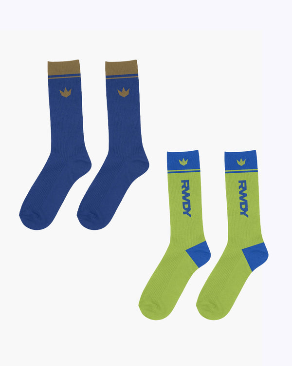 RWDY CREW SOCKS COMBO (PACK OF 2)