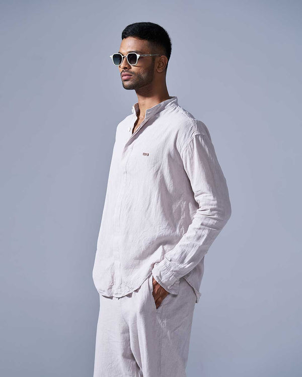 RWDY MONO FLOW SHIRT in Ivory Dune