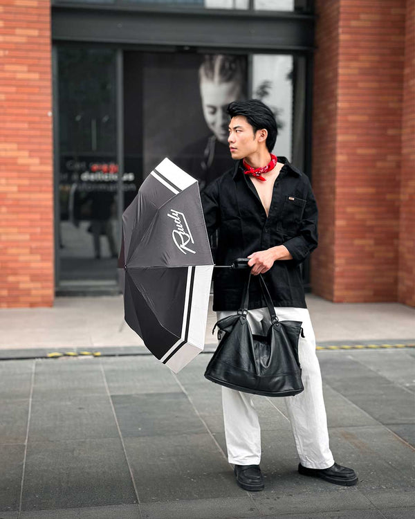 RWDY WEATHERPROOF UMBRELLA - NOIR