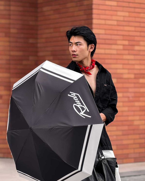 RWDY WEATHERPROOF UMBRELLA - NOIR