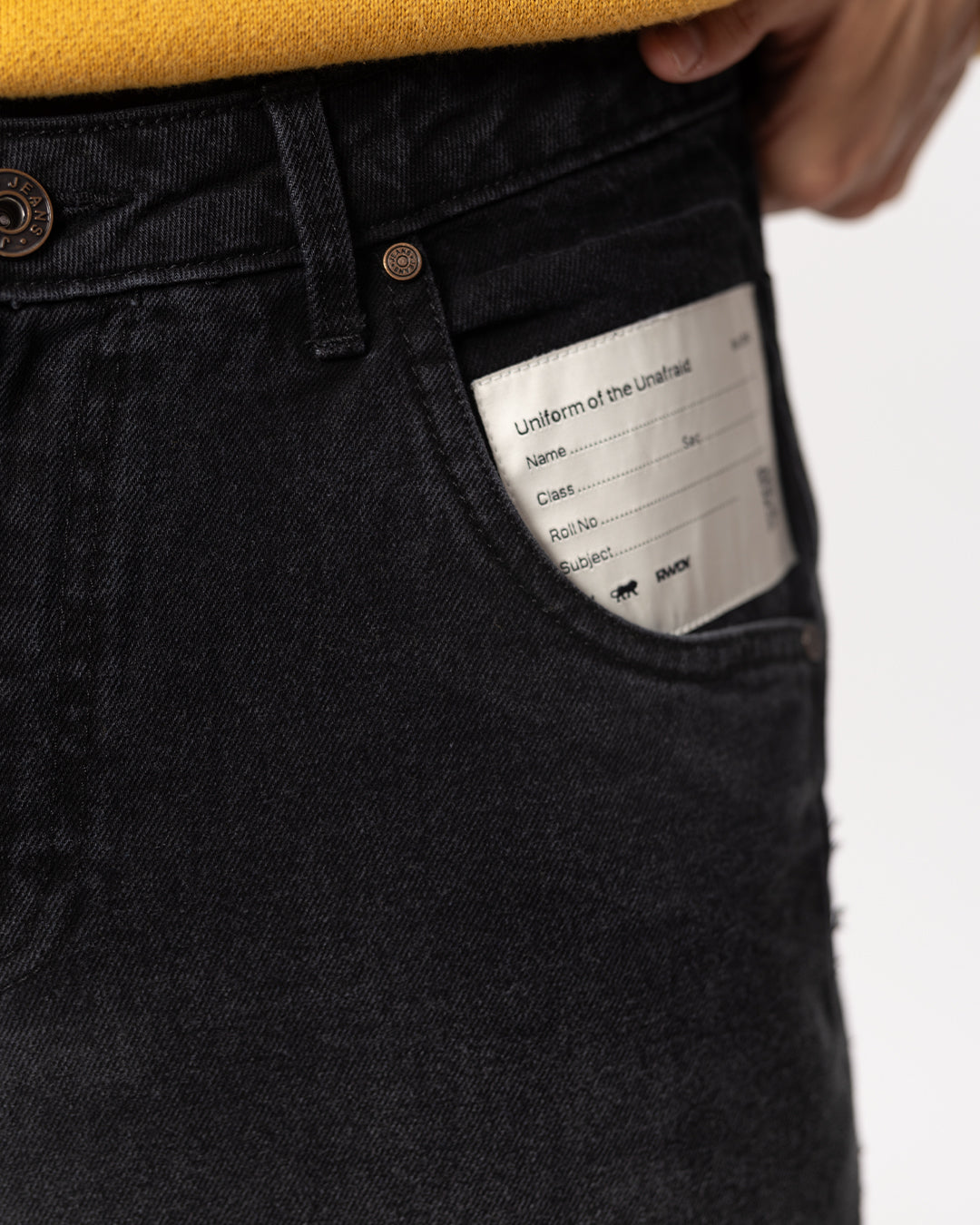 RWDY BAGGY FIT JEANS| JET BLACK