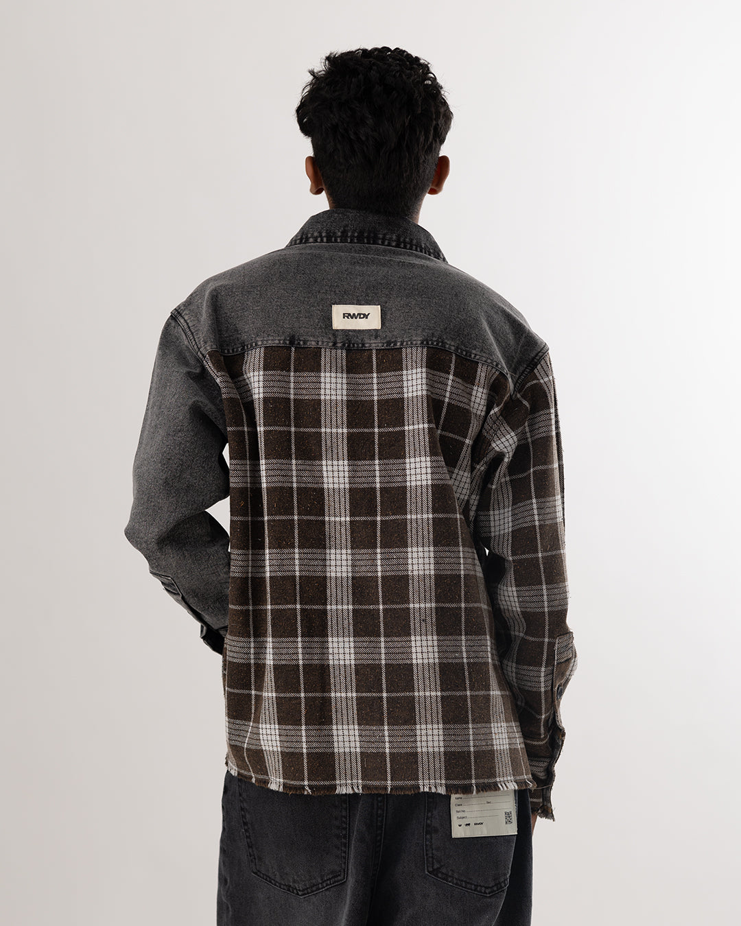 ⁠RWDY PLAID FUSION FLANNEL SHIRT