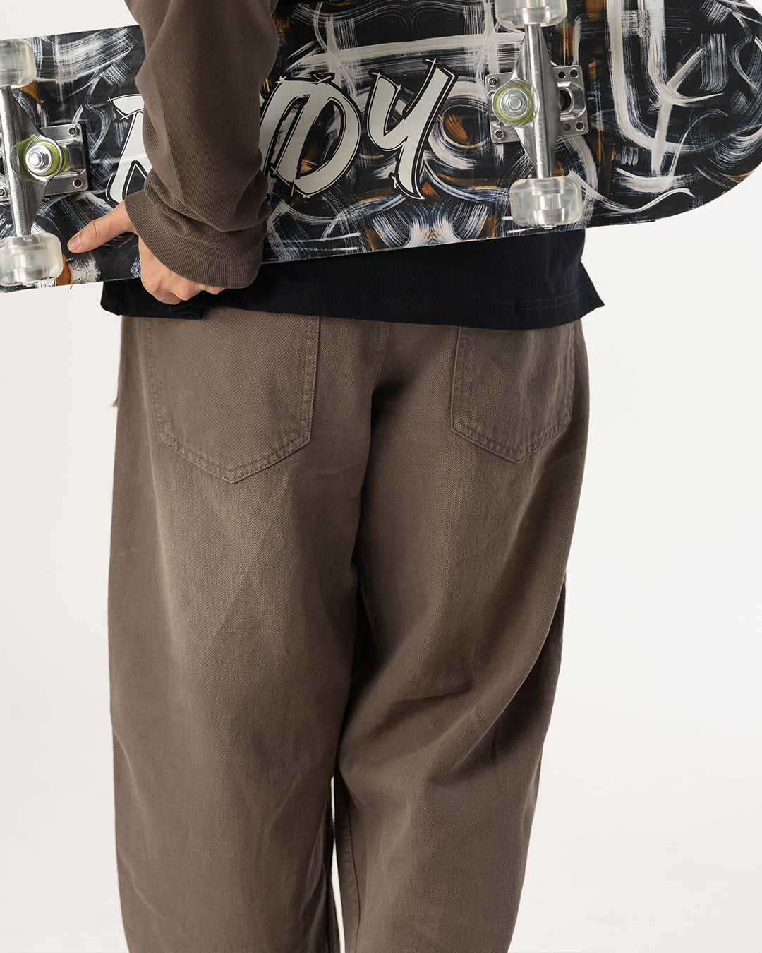 RWDY STRIGHT FIT JEANS| BEIGE WASHED
