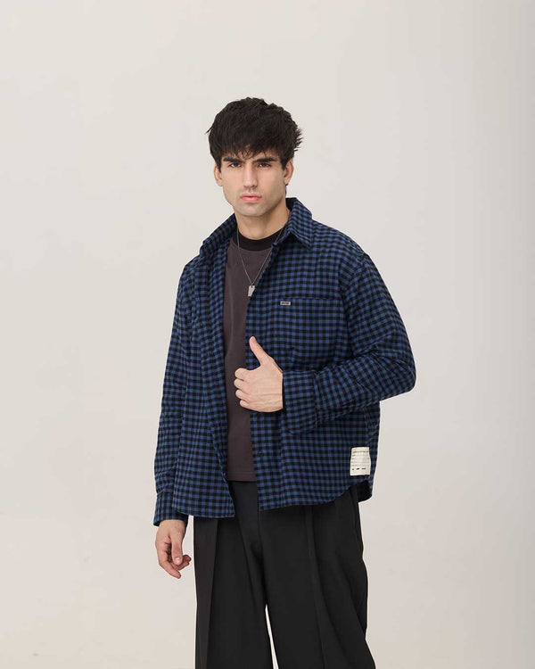 COLD FRONT FLANNEL | ESPRESSO CHECK