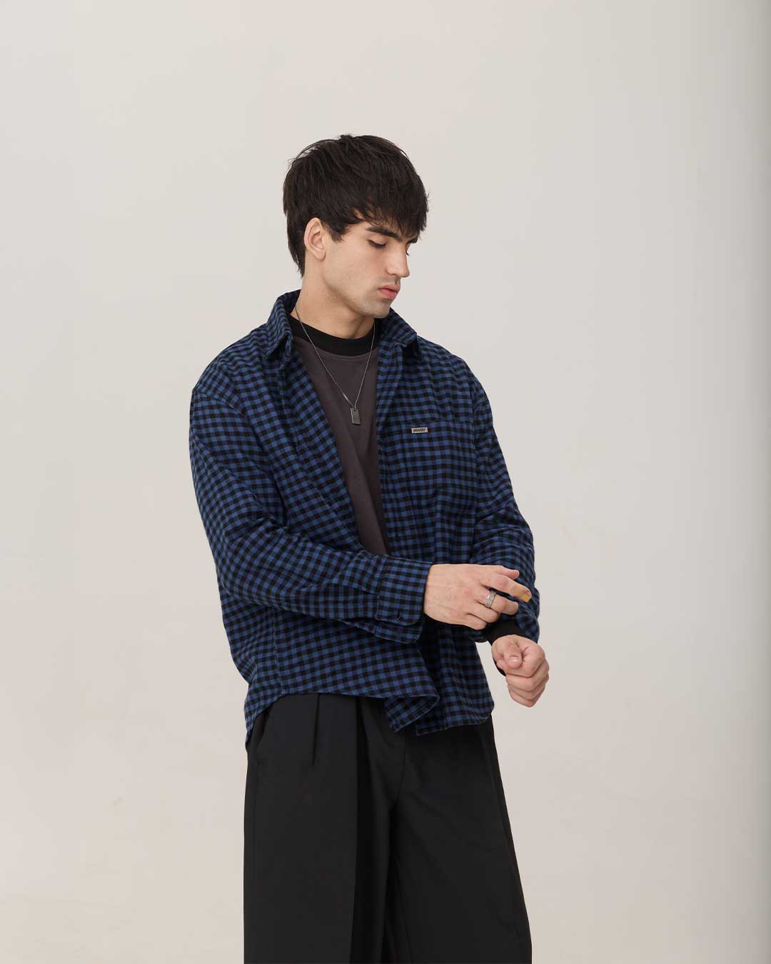 COLD FRONT FLANNEL | ESPRESSO CHECK