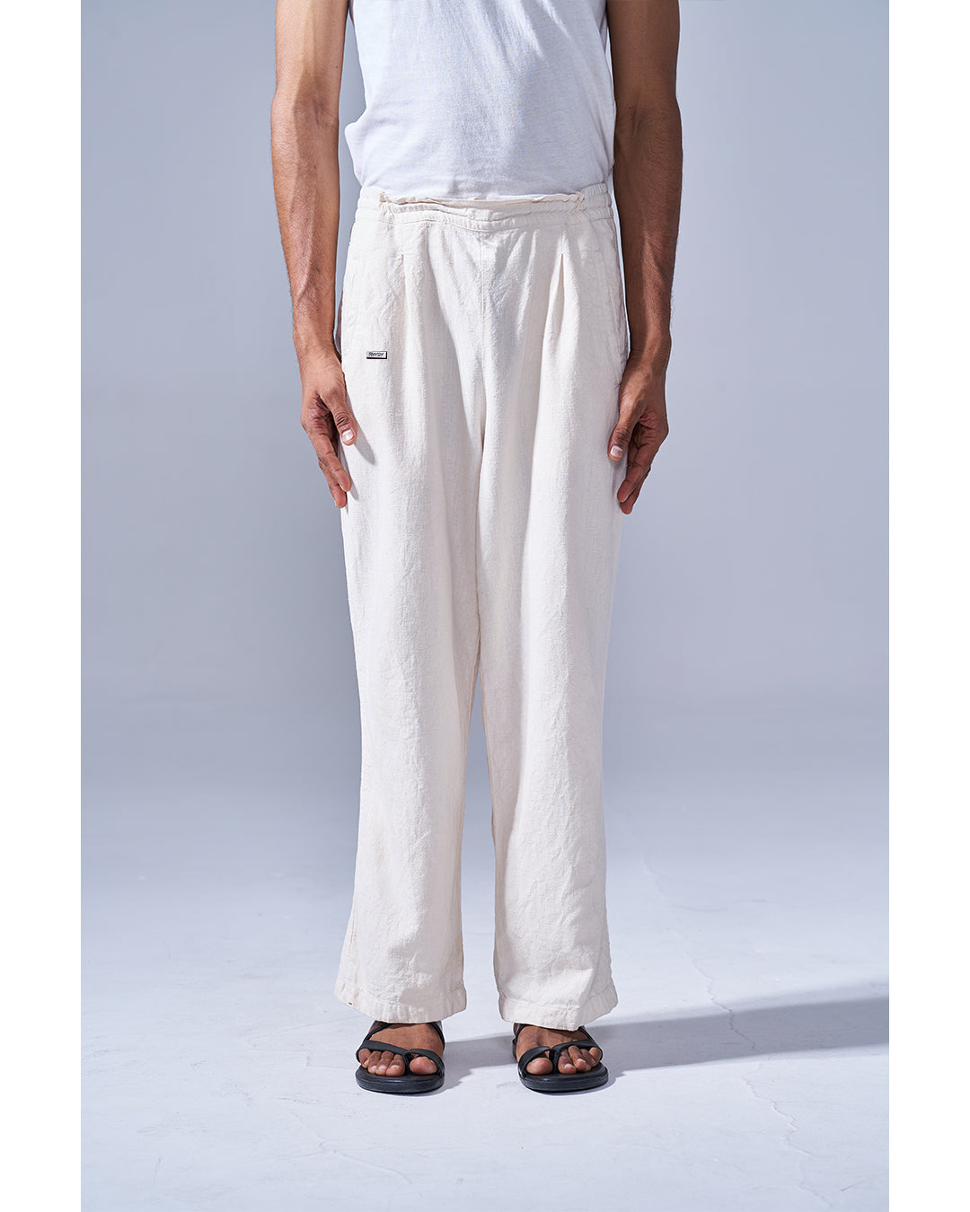 RWDY MONO FLOW PANT _ IVORY DUNE