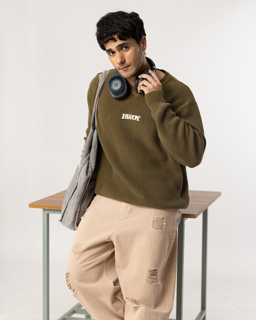 RWDY RELAXED KNIT SWEATER