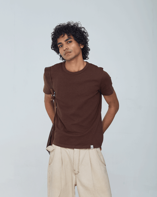 RWDY DUSKLINE MUSCLE TEE | ESPRESSO