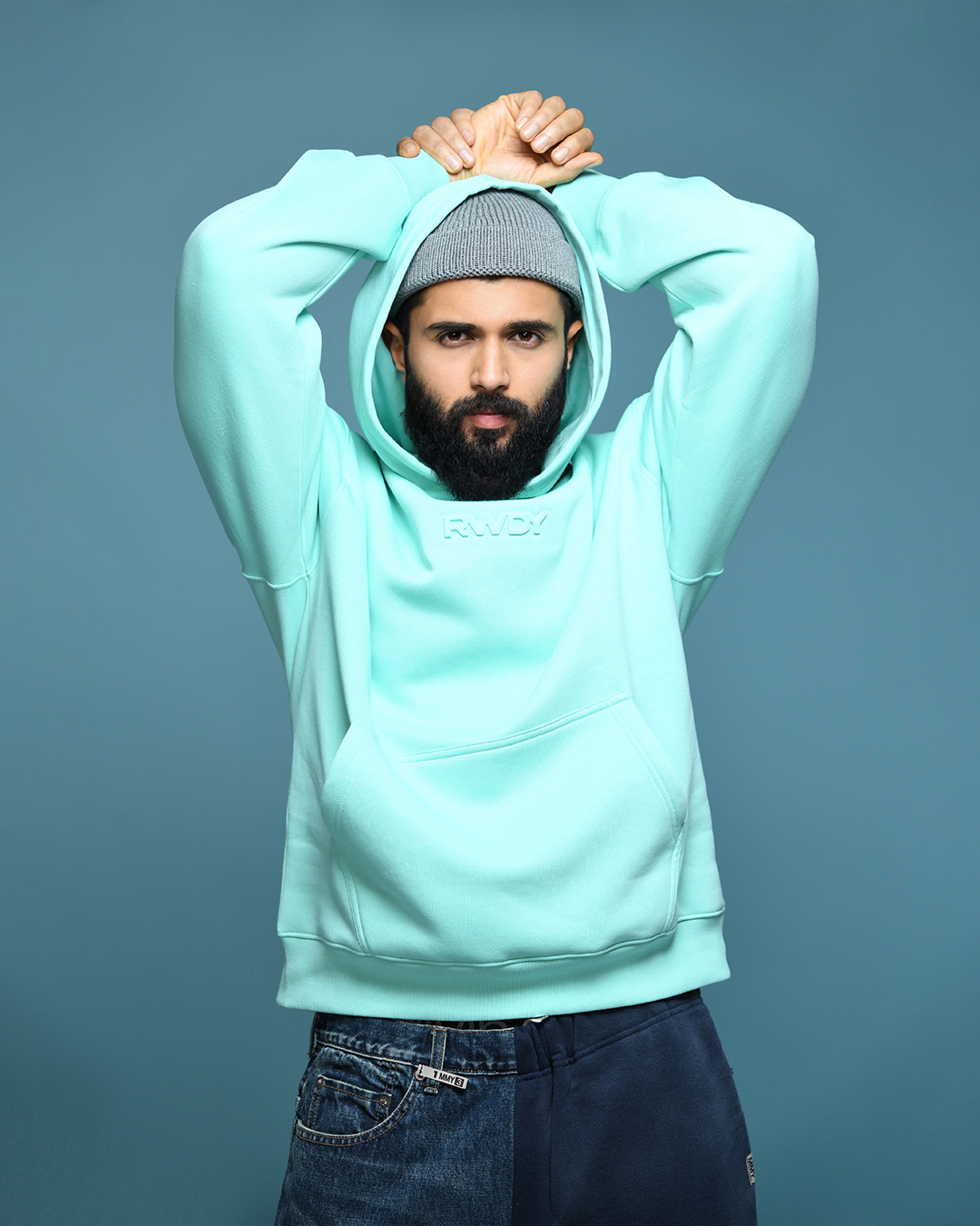 RWDY ESSENTIAL HOODIE | AQUA