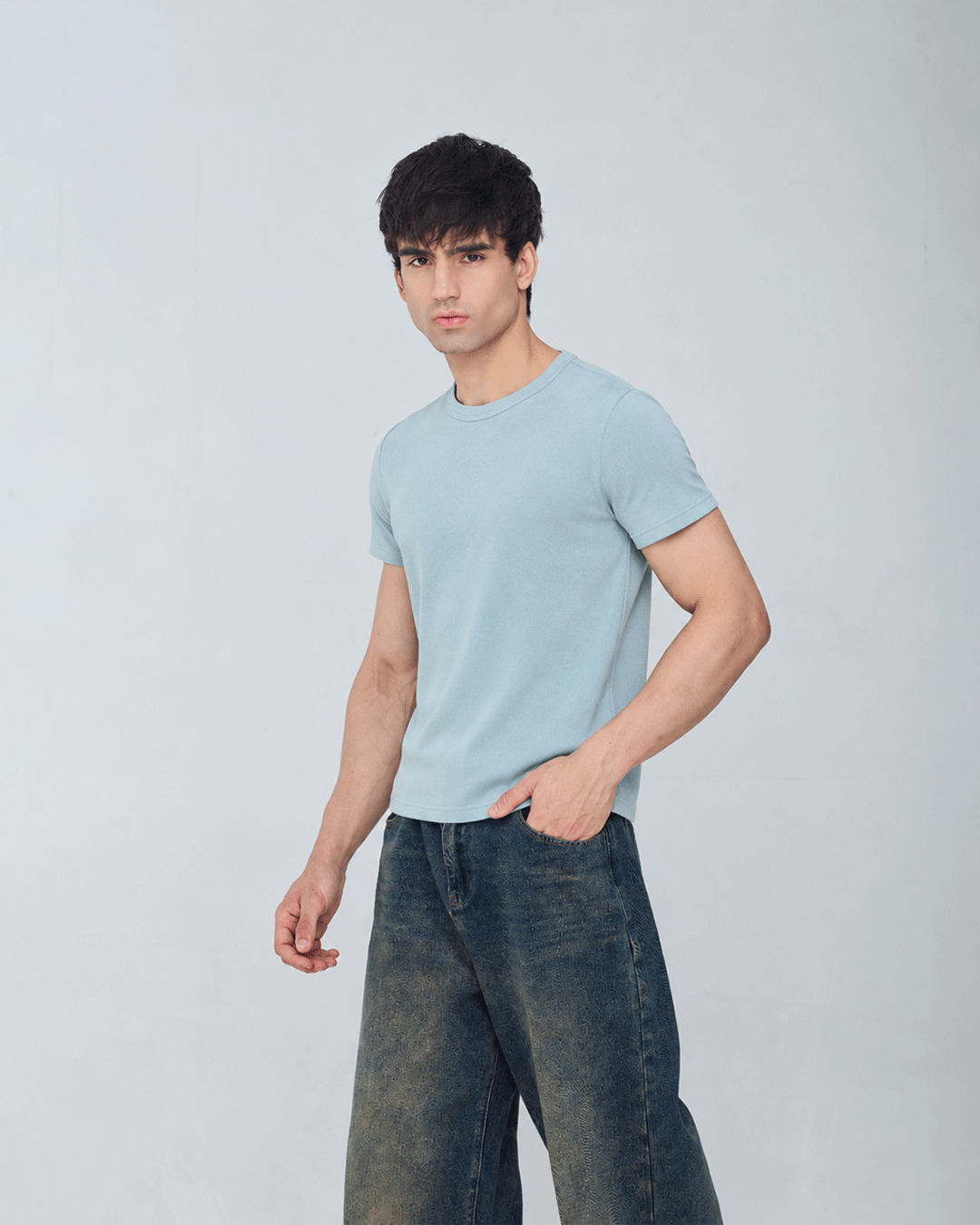 RWDY Duskline Muscle Tee in Sage
