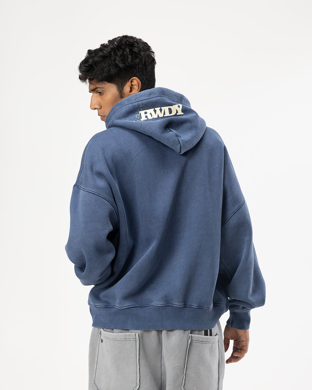 RWDY WASHED OVERSIZED HOODIE