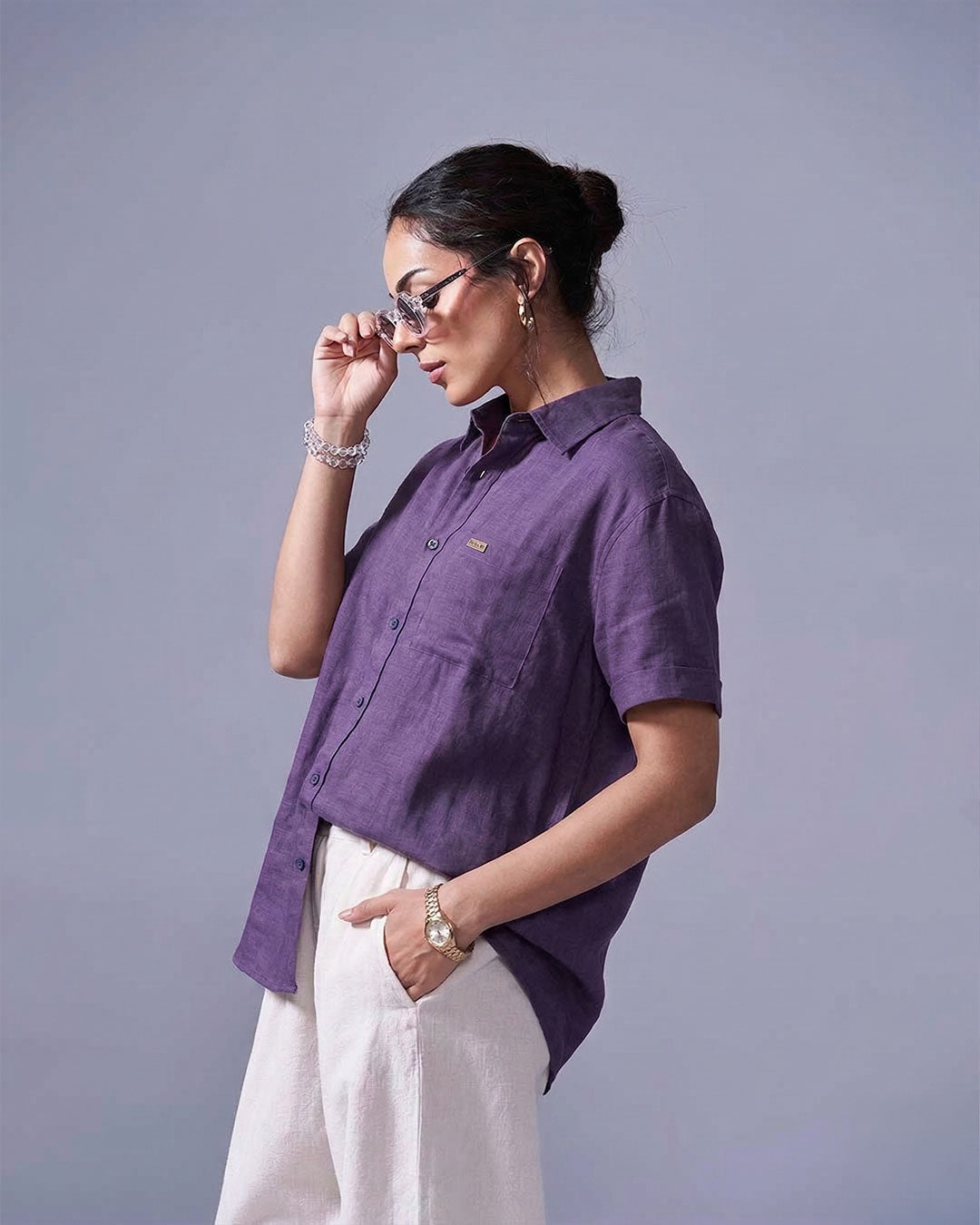 RWDY BREEZE SHIRT _ DEEP PLUM