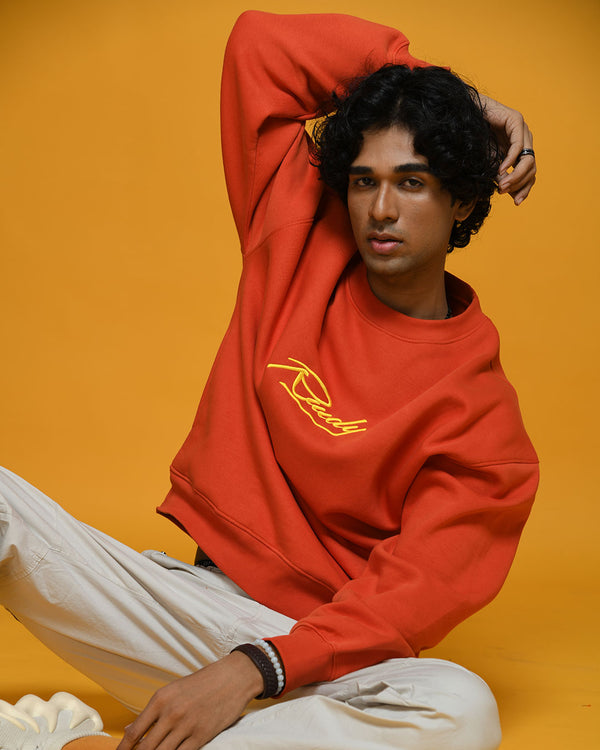 EMBROIDERED RWDY SWEATSHIRT