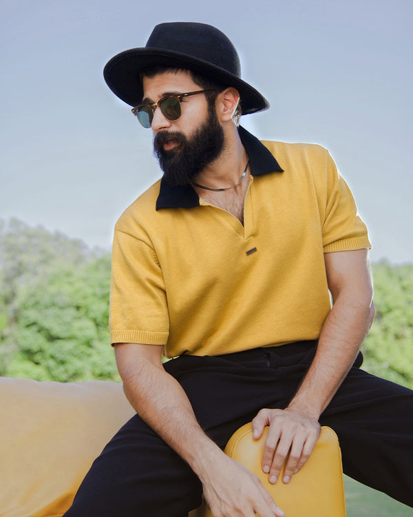 RWDY POLO in Gold
