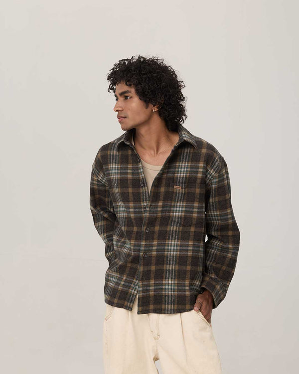 COLD FRONT FLANNEL | FOREST CHECK