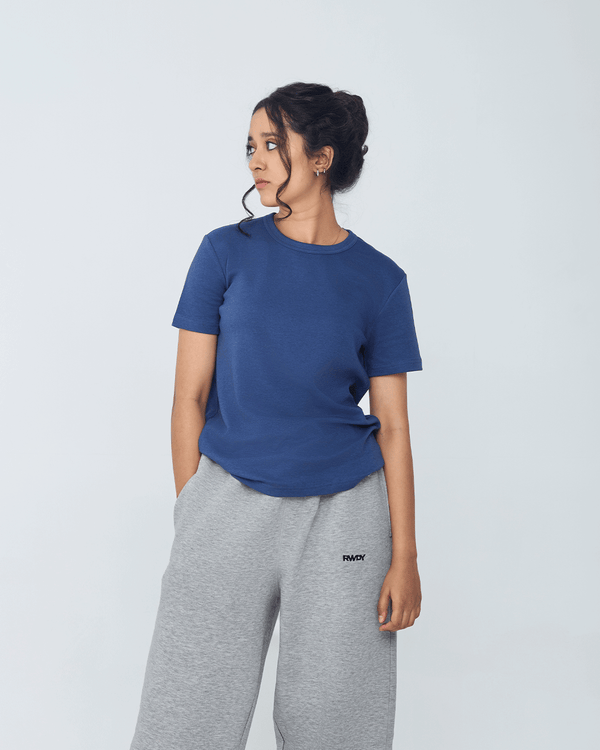 RWDY DUSKLINE MUSCLE TEE | STORM BLUE