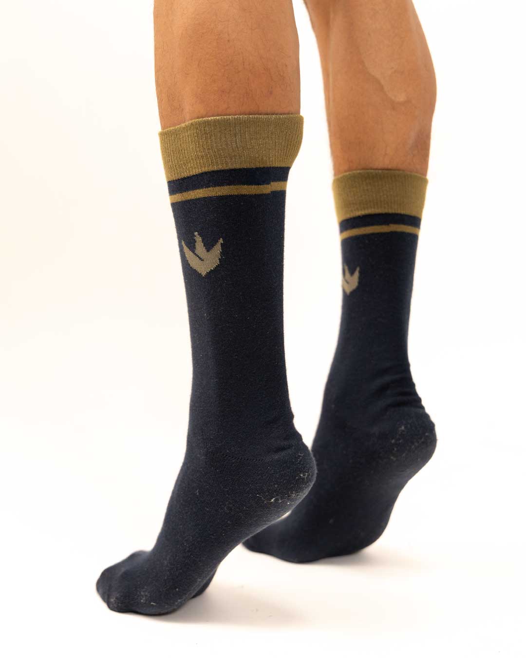 RWDY CREW SOCKS MIDNIGHT MOSS
