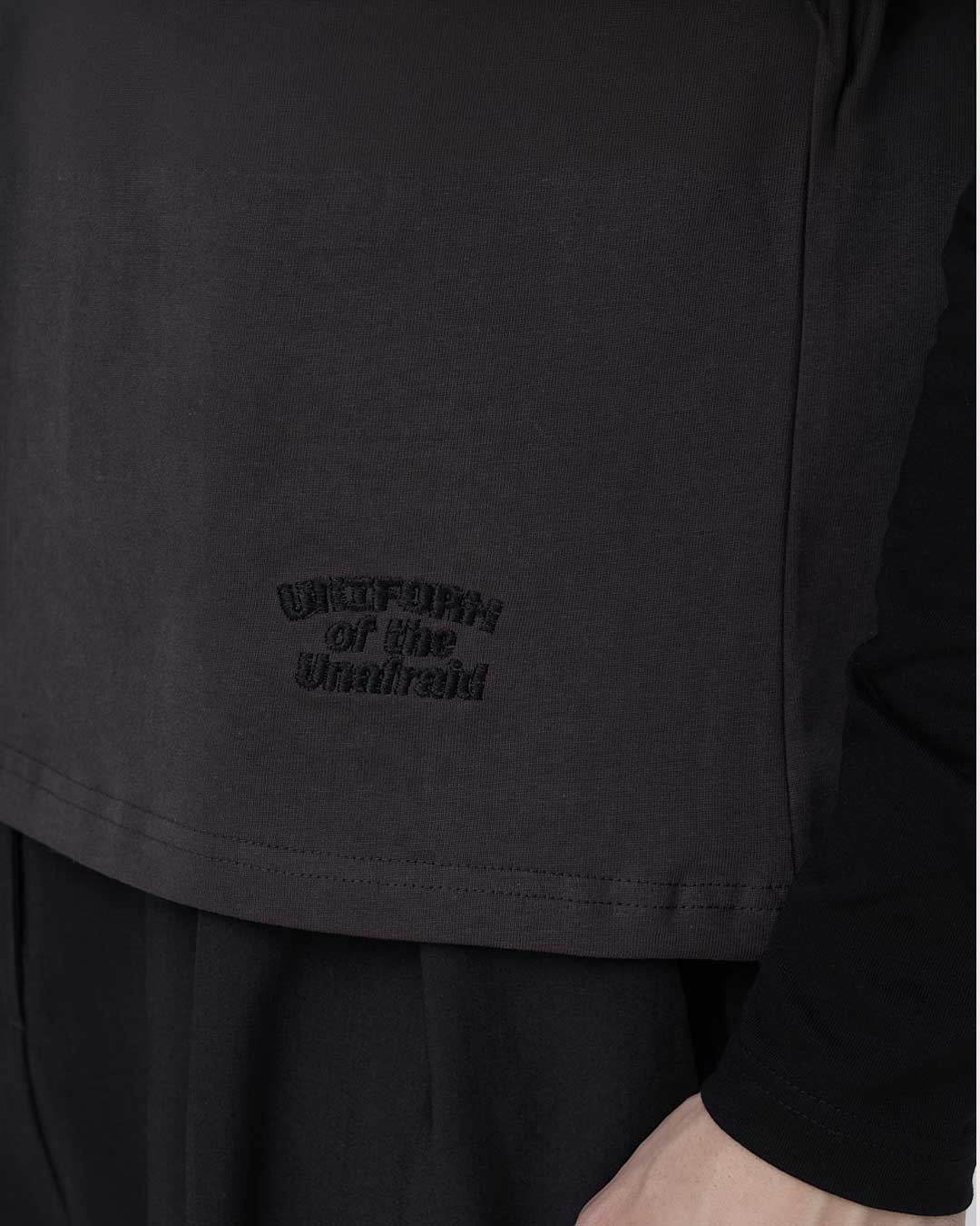RWDY RAGLAN TEE | CHARCOAL