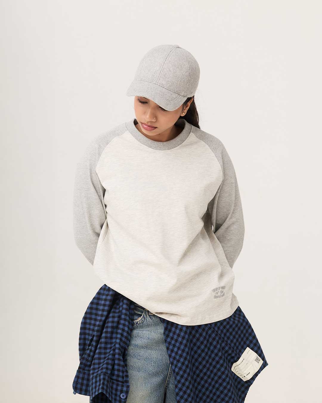 RWDY RAGLAN TEE | ECRU