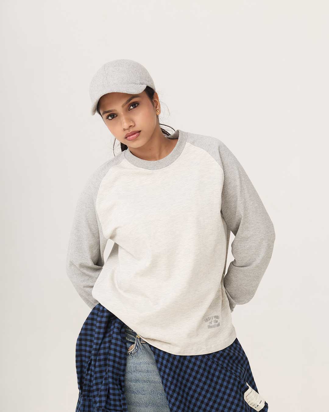 RWDY RAGLAN TEE | ECRU