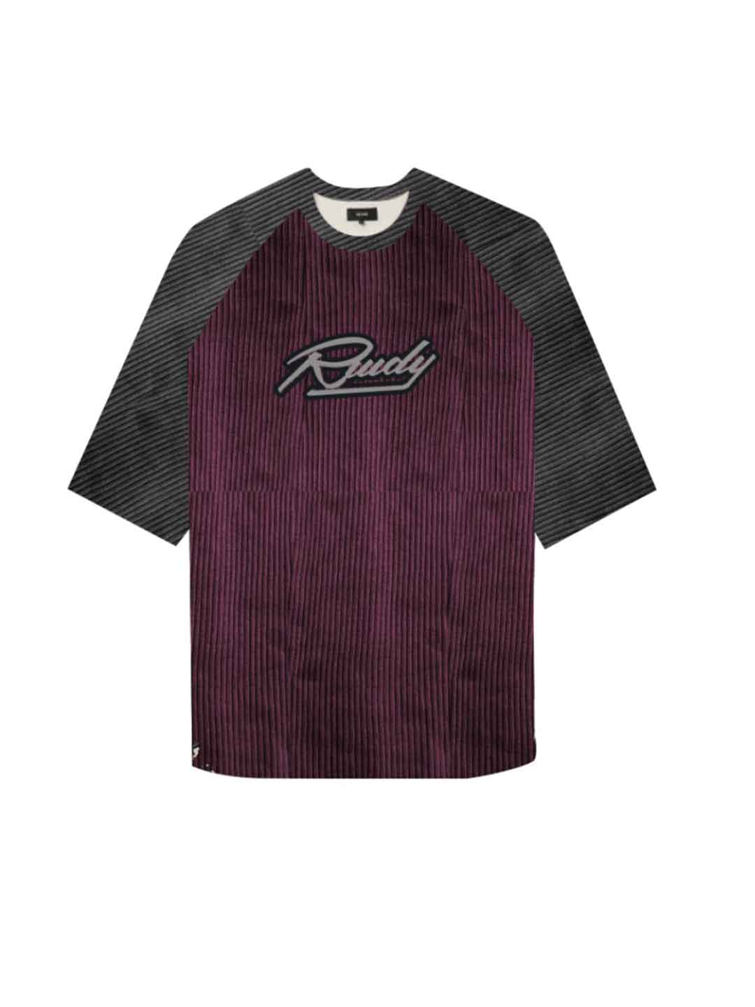 RWDY TEXTURE TEE IN SLATE WINE